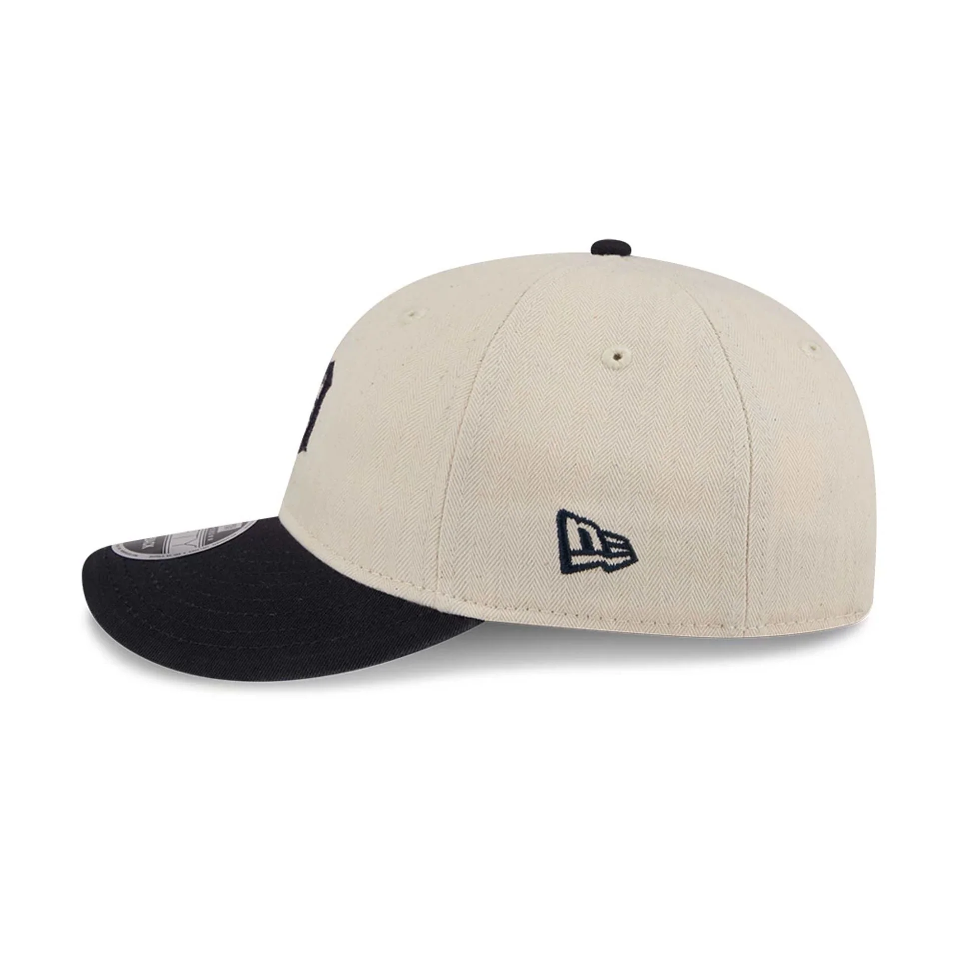 Detroit Tigers MLB Americana Herringbone White Retro Crown 9FIFTY Adjustable Cap - Image 7