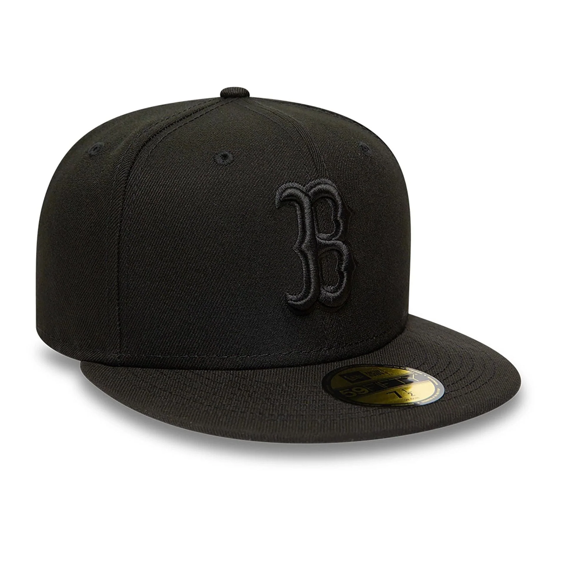 MLB Black On Black Boston Red Sox 59FIFTY Fitted Cap - Image 7