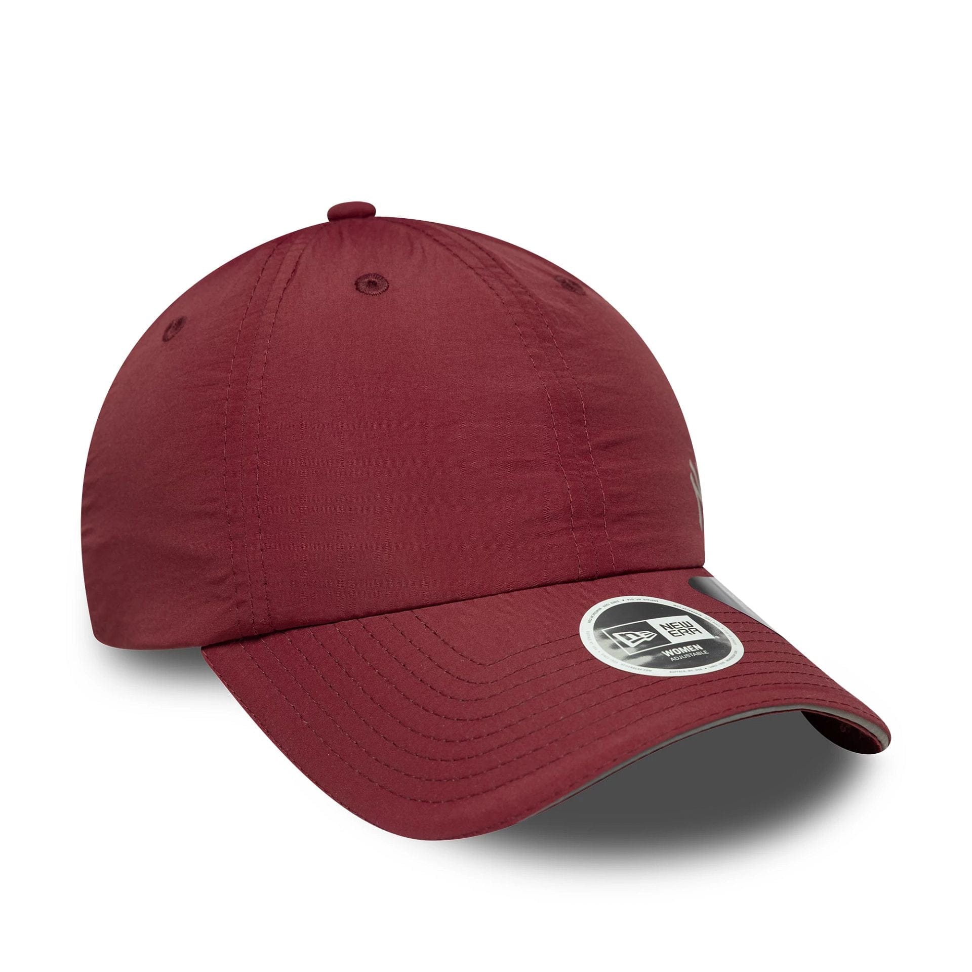 New York Yankees Womens MLB Flawless Dark Red Pony Tail Adjustable Cap - Image 4